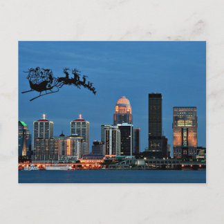 Louisville Christmas Feiertagspostkarte