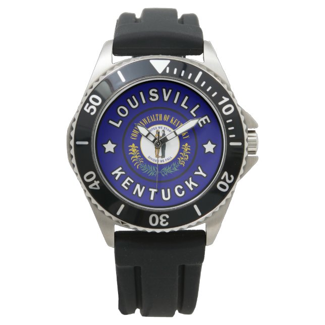 Louisville Kentucky Armbanduhr (Vorderseite)