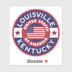 LOUISVILLE, Kentucky Aufkleber