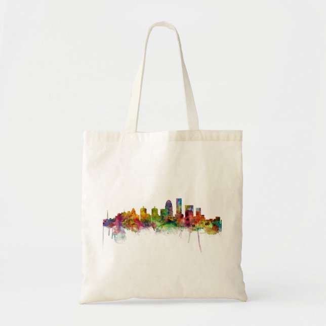Louisville Kentucky City Skyline Tragetasche (Vorne)