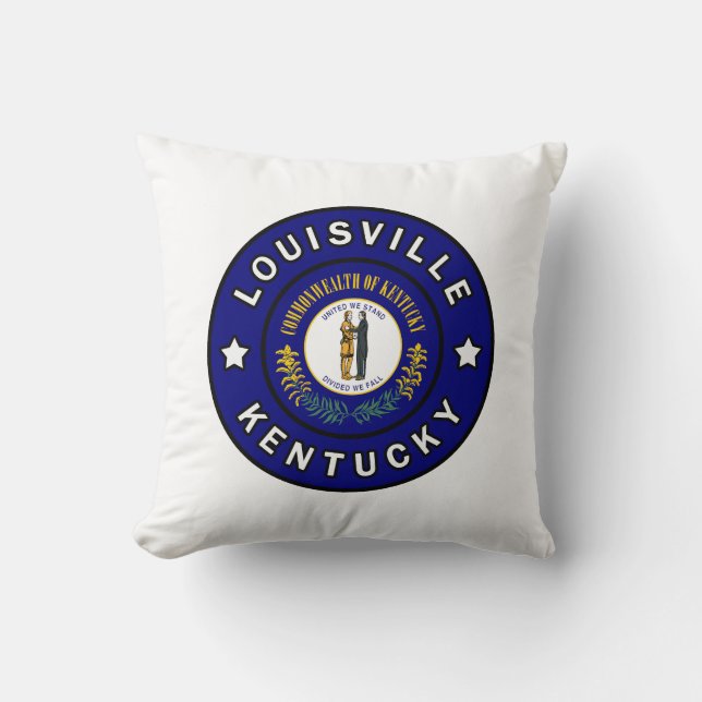 Louisville Kentucky Kissen (Vorderseite)