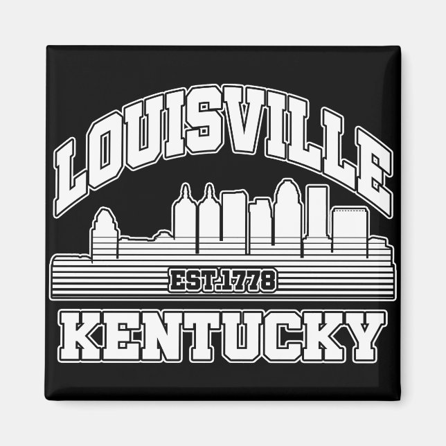 Louisville, Kentucky Magnet (Vorne)