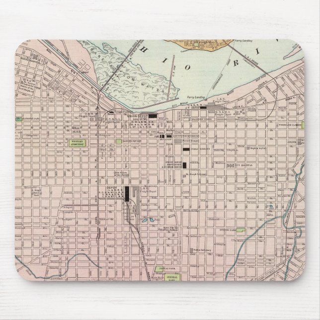Louisville, Kentucky Mousepad (Vorne)