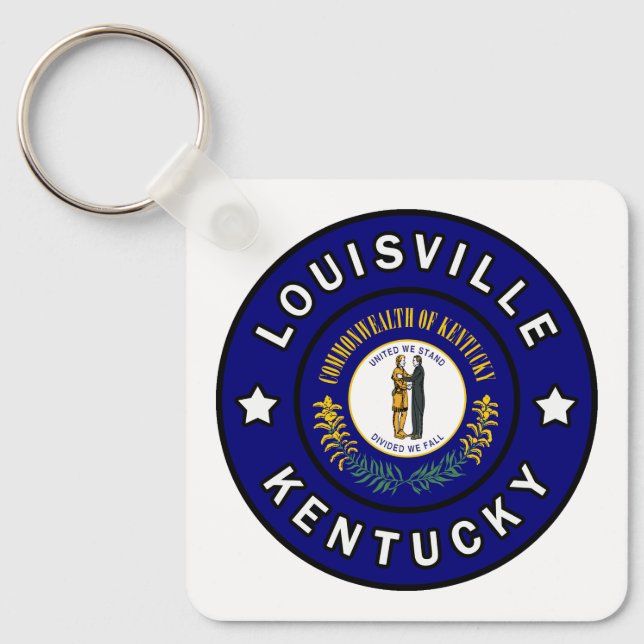 Louisville Kentucky Schlüsselanhänger (Vorderseite)