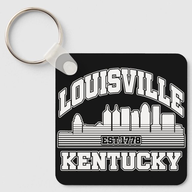 Louisville, Kentucky Schlüsselanhänger (Vorderseite)