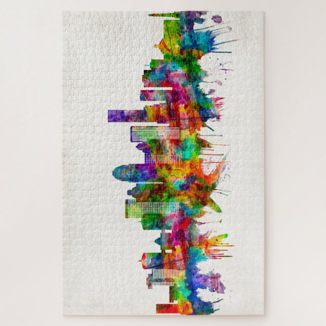 Louisville Kentucky Skyline (Vertikal)