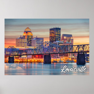 Louisville, Kentucky, USA Poster