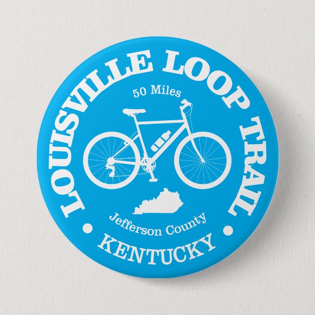 Louisville Loop (Fahrrad) Button (Vorderseite)