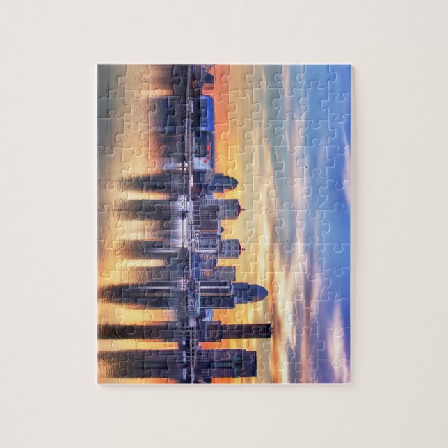 Louisville-Sonnenuntergang-Puzzlespiel (Vertikal)