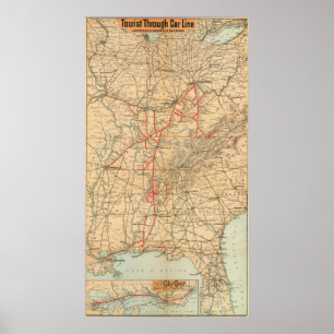 Louisville- und Nashville-Eisenbahn Poster