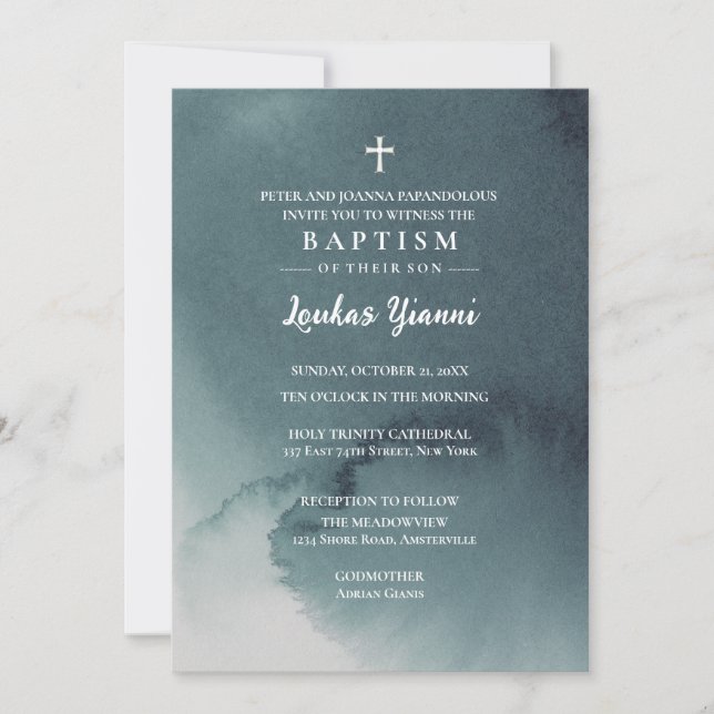 Loukas Einladung (Vorderseite)