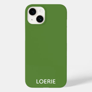 Lounge grüne Farbe Case-Mate iPhone 14 Hülle