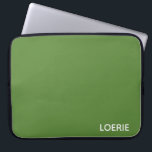 Lounge grüne Farbe Laptopschutzhülle<br><div class="desc">Lounge grüne Farbe</div>