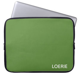 Lounge grüne Farbe Laptopschutzhülle