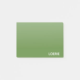 Lounge grüne Farbe Post-it Klebezettel