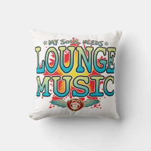 Lounge Music Soul Cushion Kissen