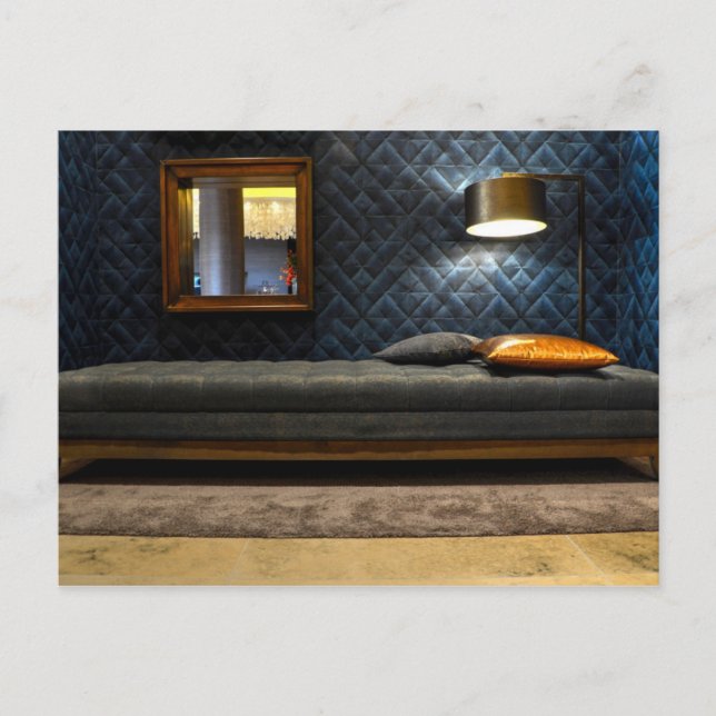 Lounge Postkarte (Vorderseite)
