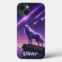 Loup céleste - Mystic Howl iPhone 13 Coque