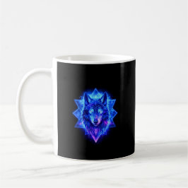 Loup Céleste • Tasse Lancer Gardien d'Énergie Cosm