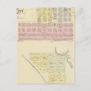 Loup City, Nebraska Postkarte