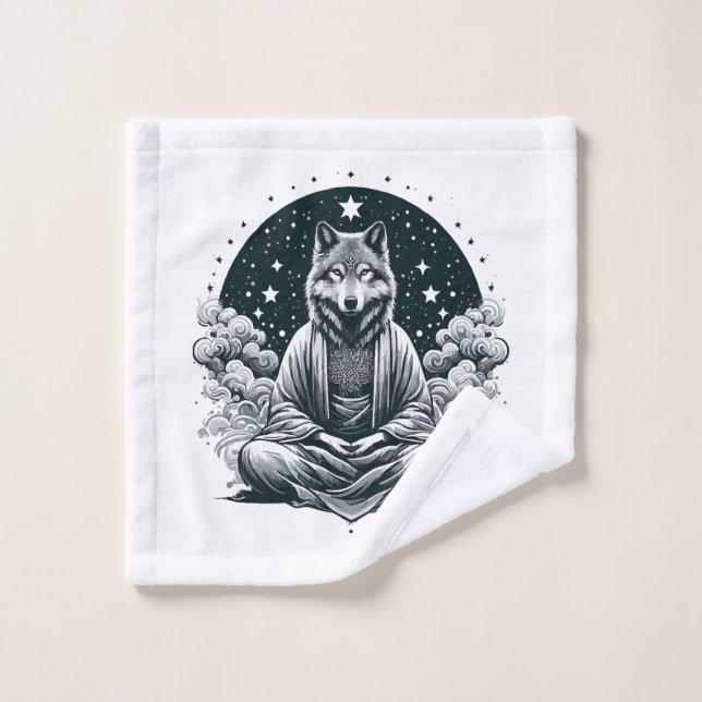 Loup conscient (Gant de toilette)