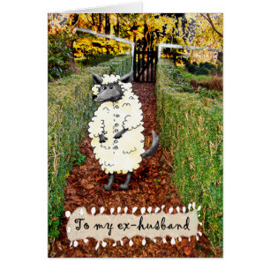 Loup dans l'habillement du mouton, au mari ex,