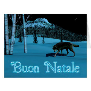 Loup d'hiver - Buon Natale