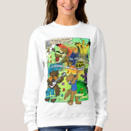 LOUP GAROU Damen-Sweatshirt Sweatshirt