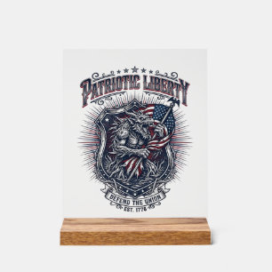 Loup-garou patriotique Patriote Horreur Monstre Pa