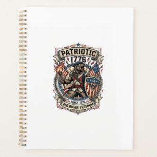Loup-garou patriotique Patriote Horreur Monstre Pa