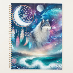 Loup, Lune et un catcheur de rêves et des vagues