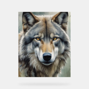 Loup solitaire Motivation Art Inspirationnel