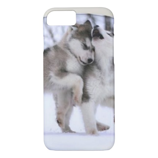 Loups coque iphone (Dos)