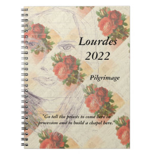 Lourdes Pilgrimage 2022 Notebook Notizblock
