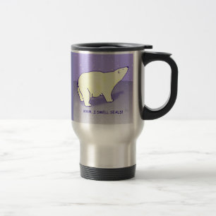 L'ours blanc vont tasse