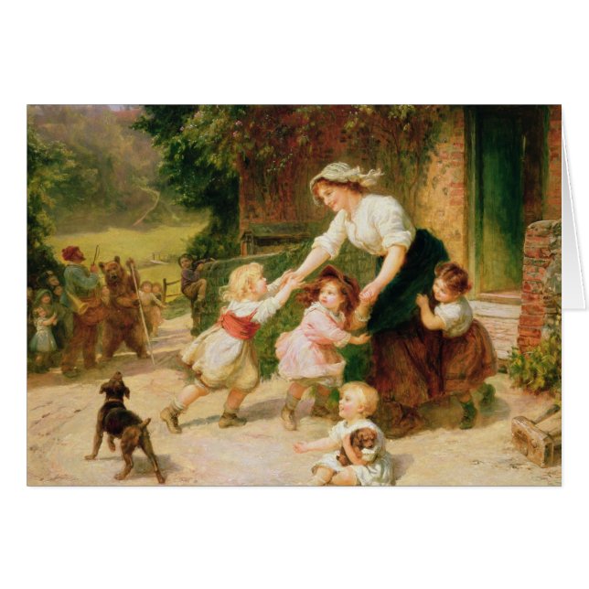 L'ours de danse (Devant horizontal)