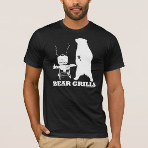 L'ours grille le T-shirt