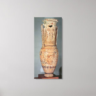 Loutrophoros, das eine Sphinx darstellt Leinwanddruck
