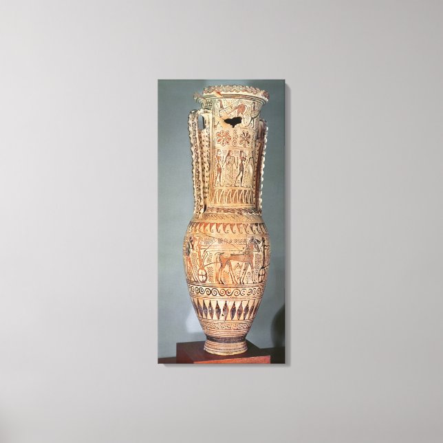 Loutrophoros mit Sphinx Leinwanddruck (Vorderseite)