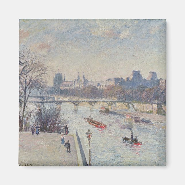 Louvre, 1902 magnet (Vorne)