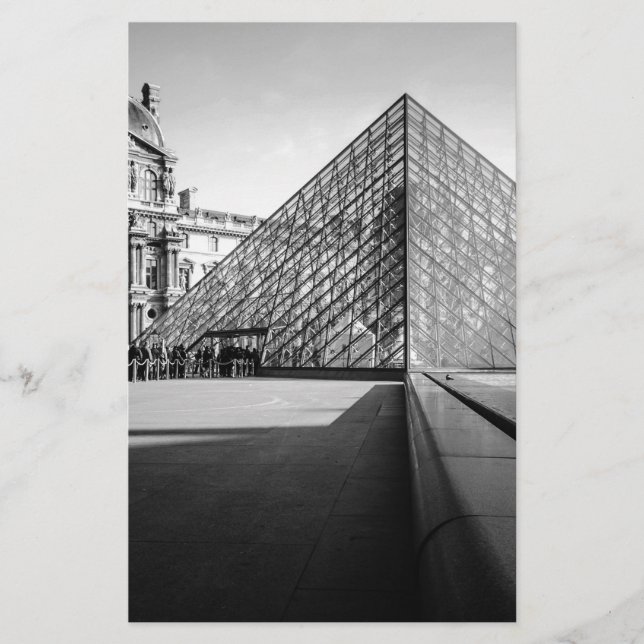 Louvre Briefpapier (Vorderseite)