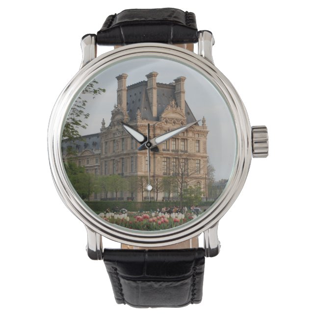 Louvre Museum Armbanduhr (Vorderseite)
