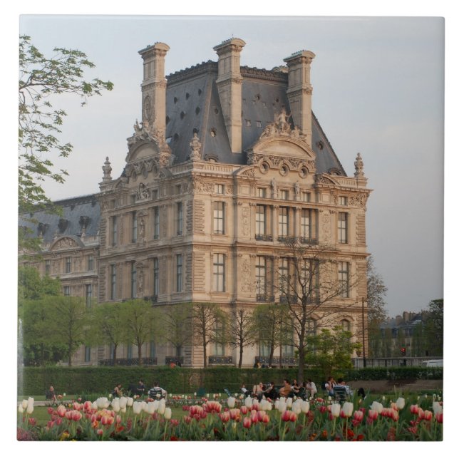 Louvre-Museum Fliese (Vorderseite)