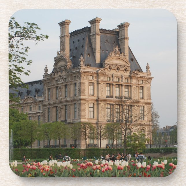Louvre Museum Getränkeuntersetzer (Vorderseite)