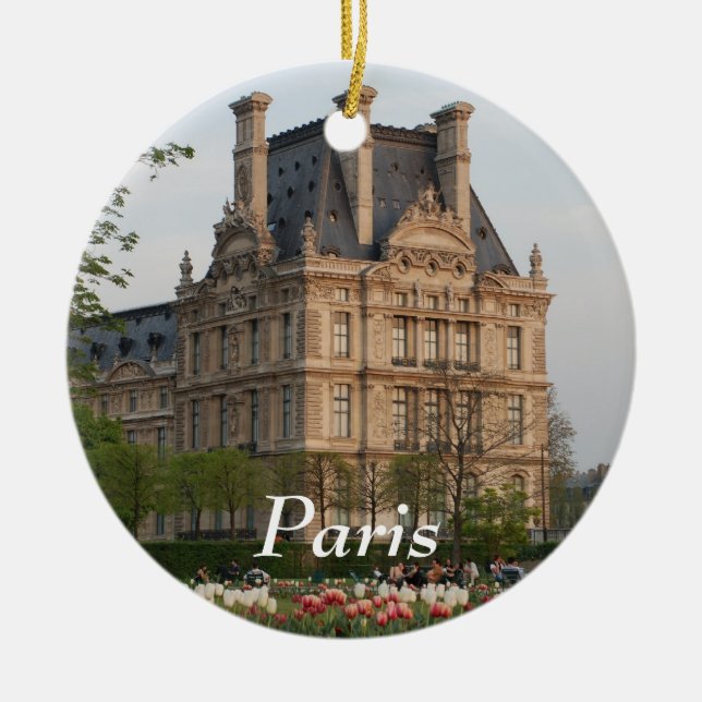 Louvre Museum Keramikornament (Vorne)