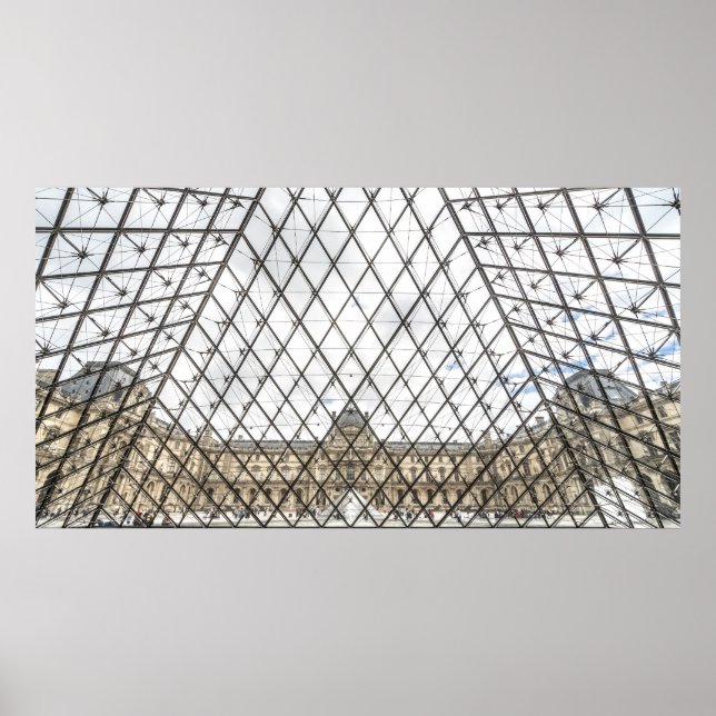 LOUVRE MUSEUM, PARIS, FRANKREICH POSTER (Vorne)