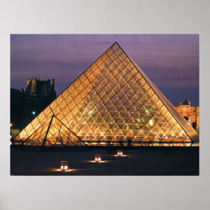 Louvre-Museum Poster