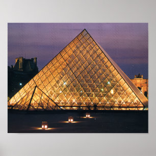 Louvre-Museum Poster