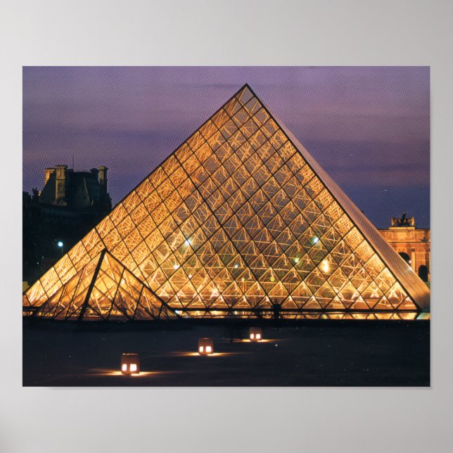 Louvre-Museum Poster (Vorne)