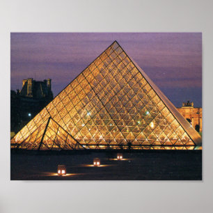 Louvre-Museum Poster